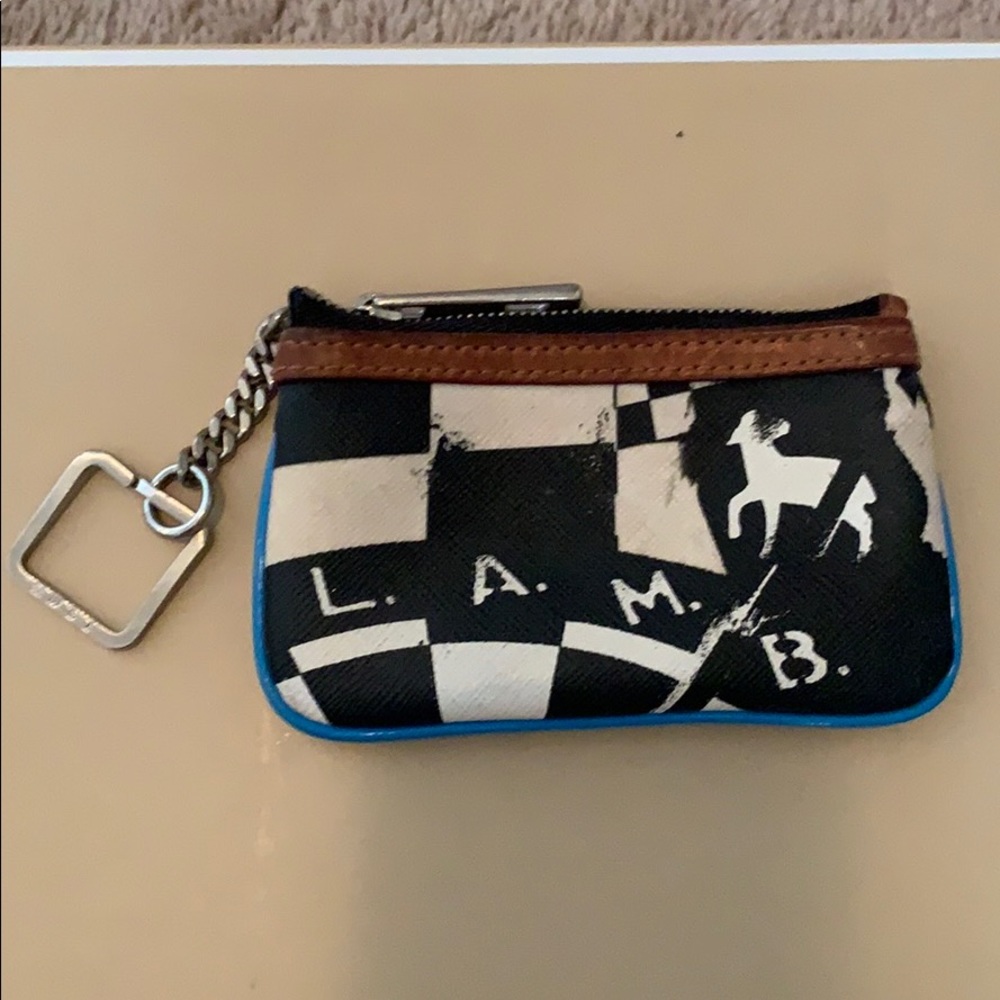 L.A.M.B. By Gwen Stefani coin purse key chain